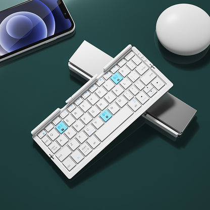 Mini Folding Bluetooth Keyboard Wireless Keypad