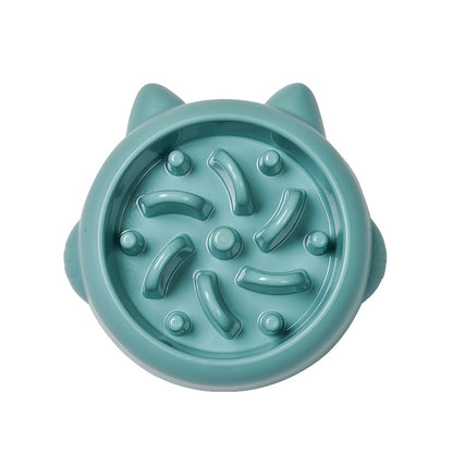 Pet Dog Cat Slow Feeder Bowls