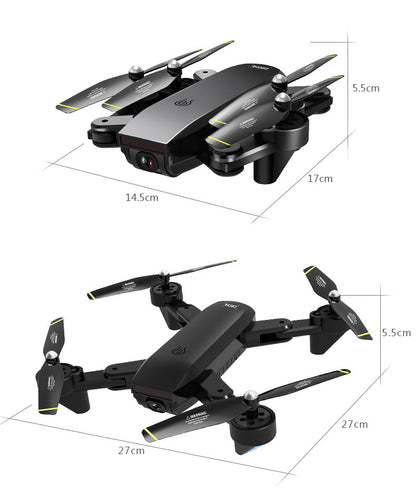 Quadrocopter with dual cameras