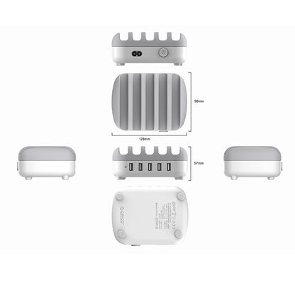 Arco stand type 5-port charger