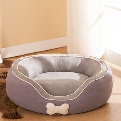 Pet Bed Soft Sofa Winter Warm Dog Bed