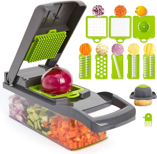 12 In 1 Manual Vegetable Chopper