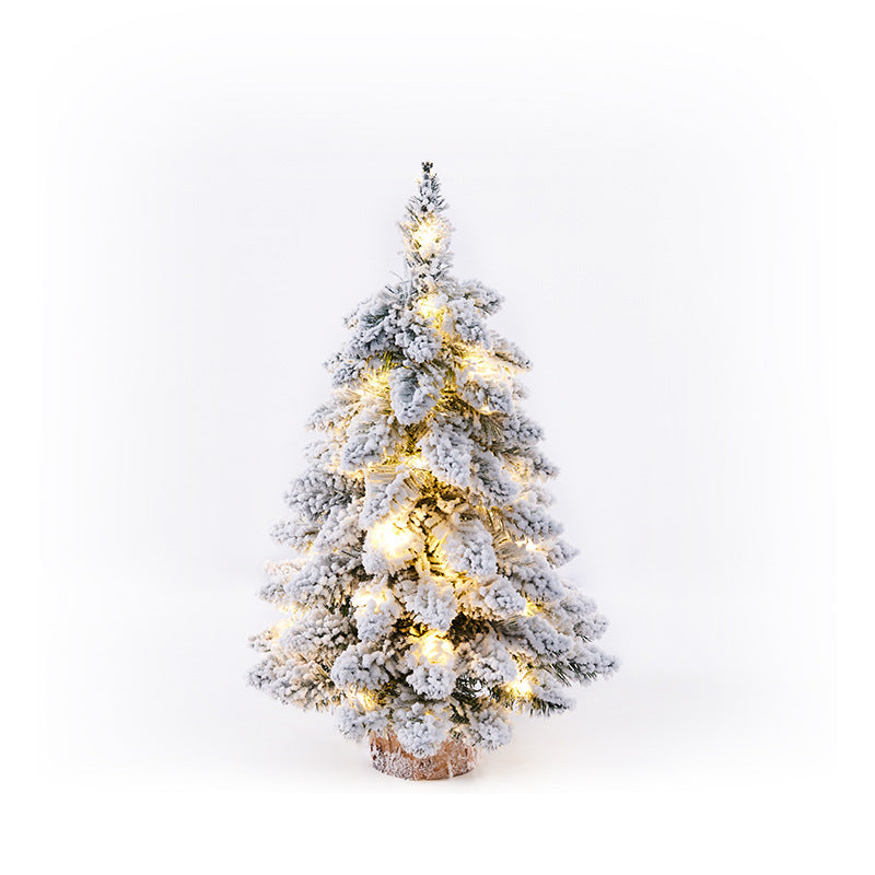 Christmas Small Flocking Tree Mini Christmas Tree