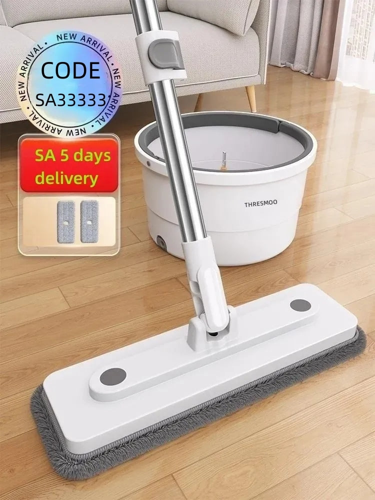 Mop Water Separation 360 cleaning With Bucket Microfiber Lazy No Hand-Washing Floor Floating Mop Household Cleaning Tools