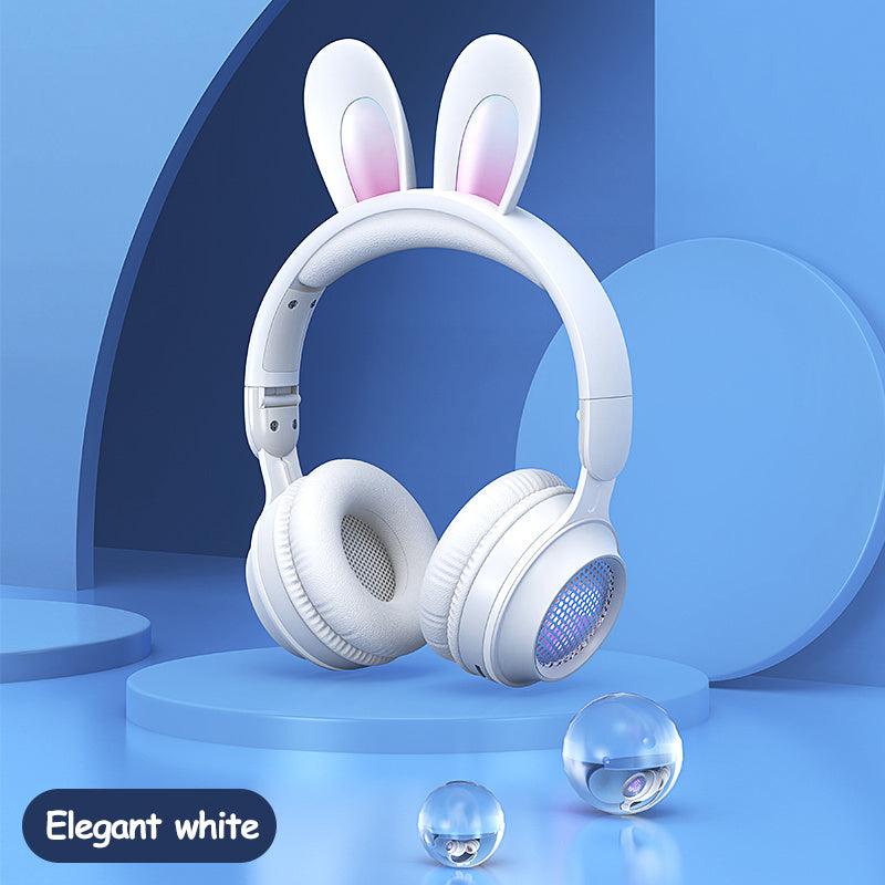 Wireless Luminous Rabbit Ear Headphones